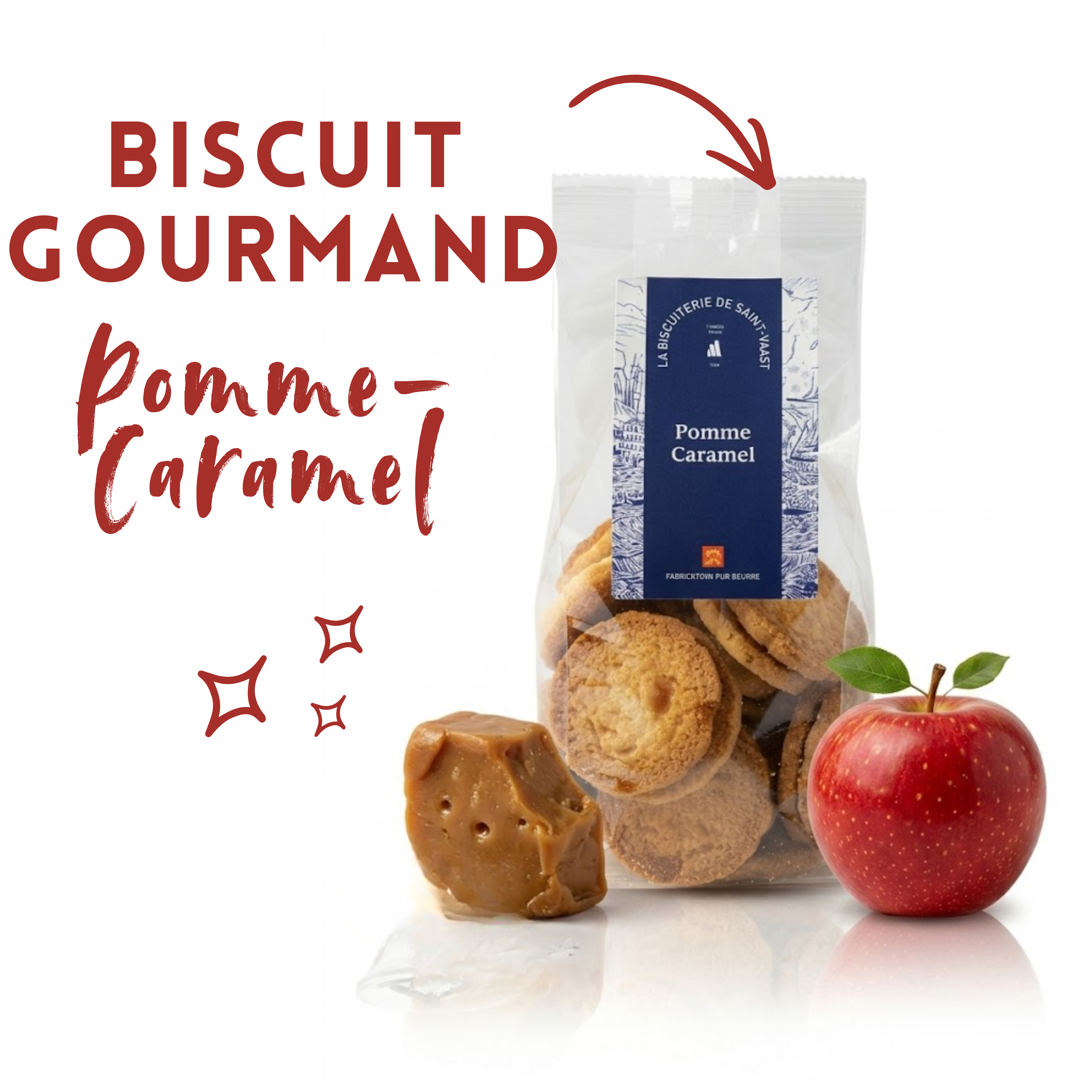 SABLÉS POMME CARAMEL