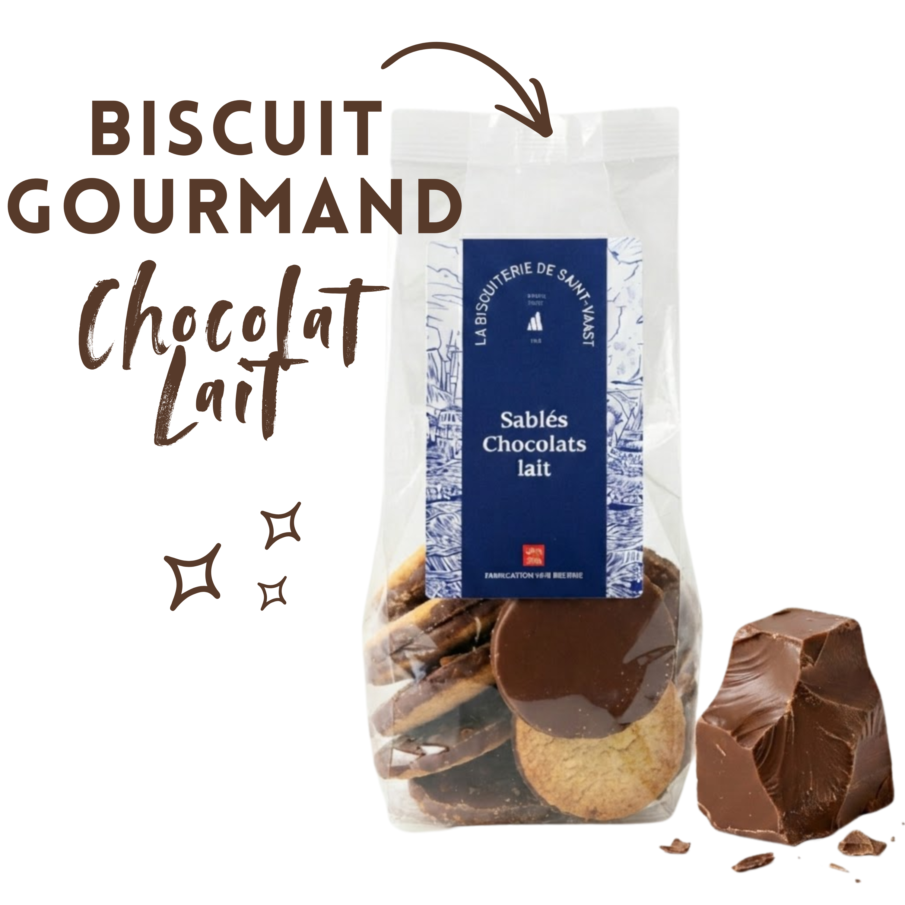 SABLÉS CHOCOLAT LAIT