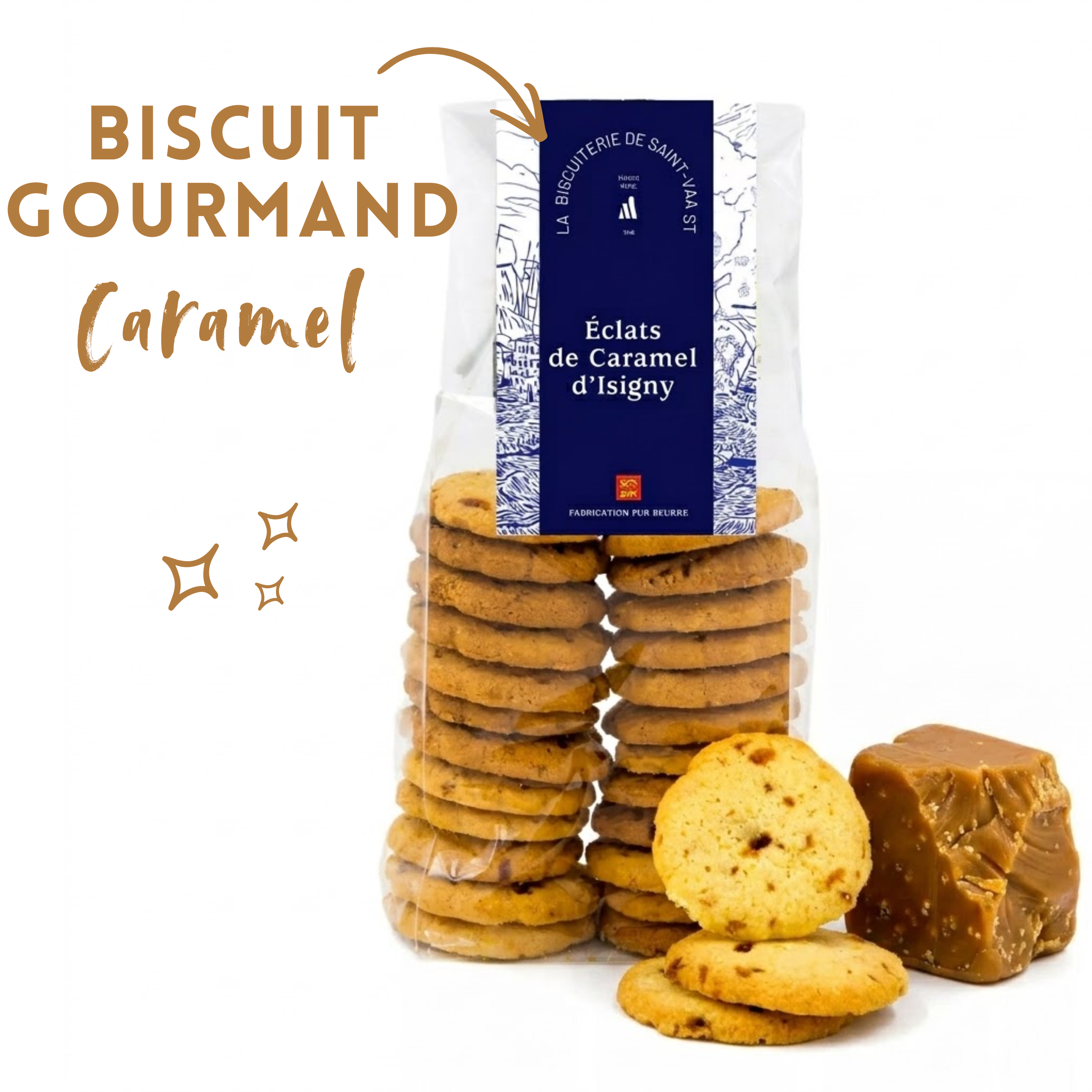 SABLÉS ECLATS CARAMEL