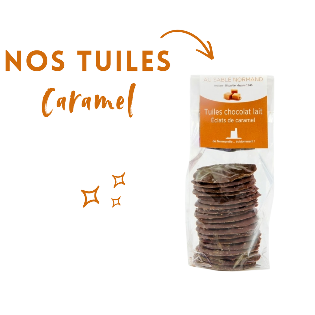 TUILES LAIT CARAMEL